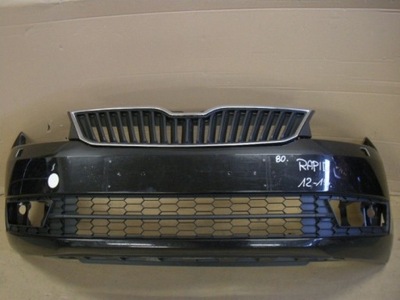 Skoda rapid 5ja 2012 бампер перед фото №1