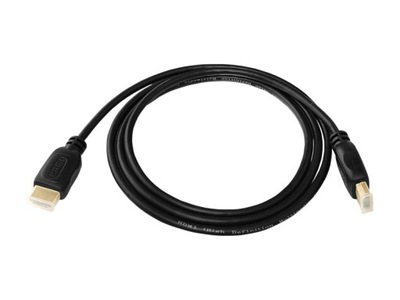 1 szt. PS Kabel HDMI-HDMI, 1.5m, pozłacany.