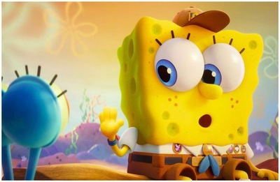 SpongeBob film fototapeta 200x130 flizelina 255gr