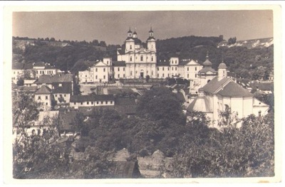 WIDOK Z KRZEMIEŃCA- ca. 1935 fotopocztówka RPPC