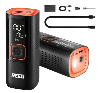 KOMPRESOR SAMOCHODOWY POMPKA ELEKTRYCZNA REEG AIR PUMP PRO 160PSI