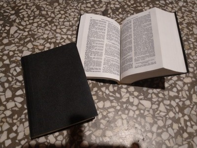 Biblia Brytyjka mała czarna przekład Warszawski