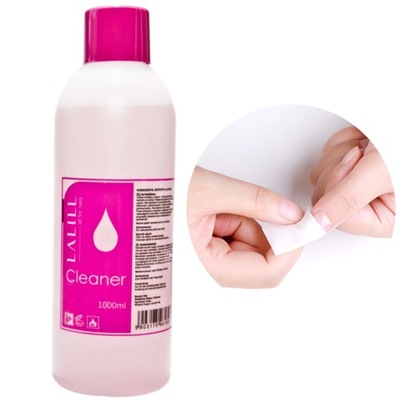 LALILL CLEANER KOSMETYCZNY ODTŁUSZCZACZ MANICURE HYBRYDY 1000 ML