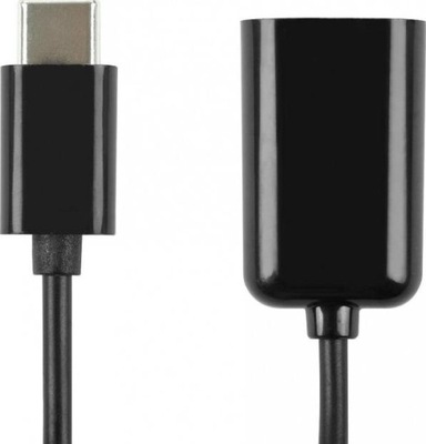 Adapter Accura USB-C na USB-A 2.0 0.15m OTG