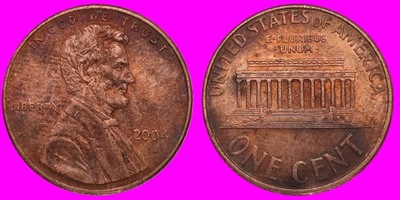 1 Cent USA 2004 U 25