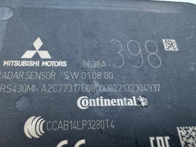 Mitsubishi eclipse cross 18r радар датчик firmy continental фото №1