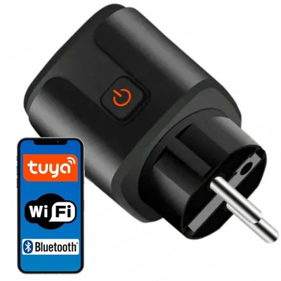 INTELIGENTNE GNIAZDKO GNIAZDO WIFI WATOMIERZ TIMER LICZNIK Smart TUYA 16A