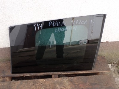 Стекло кузовная правый задняя mazda 5 2008 europa фото №1