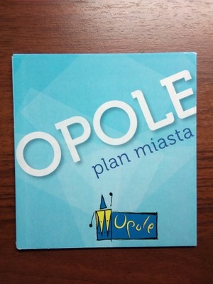 OPOLE plan miasta mini mapa 2012 r.