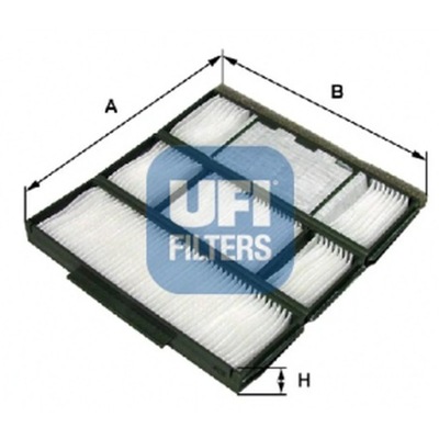 FILTR, VĖDINIMAS VIETOS PASAZERSKIEJ UFI 53.117.00 