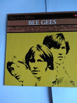 Music for the Millions BEE GEES VINYL LP33/12 1969