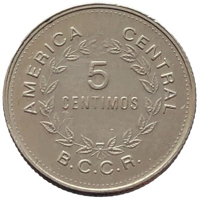 88056. Kostaryka - 5 centymów - 1978r. (opis!)