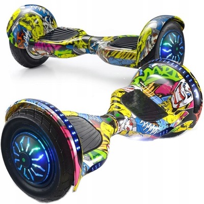 DESKOROLKA ELEKTRYCZNA HOVERBOARD 10 CALI DESKA 10' 10` POMPOWANE