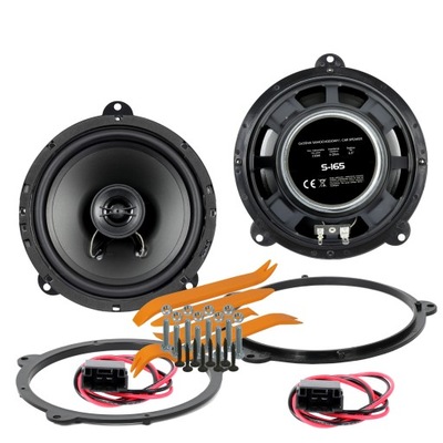 ALTAVOCES 300W BMW 3 E46 ROVER 75 PARTE DELANTERA PARTE TRASERA NUEVO DISTANCIAS POTENTE JUEGO  