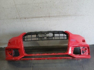 Бампер перед audi a6 c7 4g lift 14- s line competition фото №1