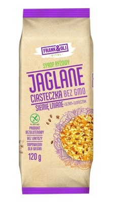 Ciasteczka jaglane bezglutenowe 120g FRANK&OLI