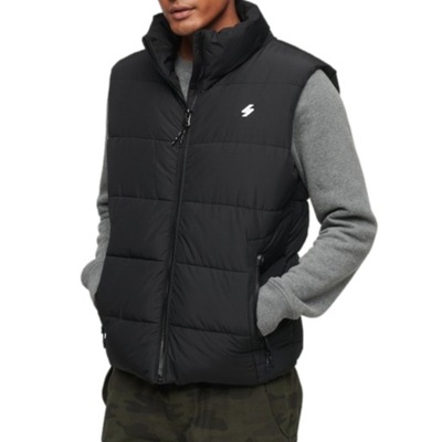 Kamizelka Męska Superdry M5011808A02A A7-GILET Czarna XL