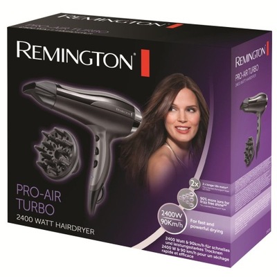 Remington D5220 Turbo 2400W ionizácia 90km/h sucho