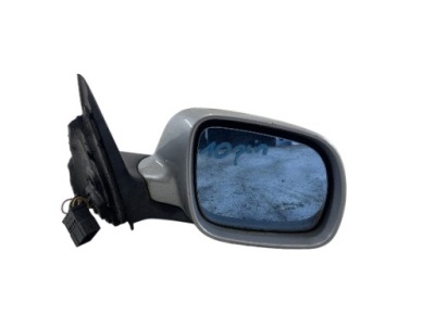 Audi a6 c5 зеркало правое 10 pin серебристый фото №1