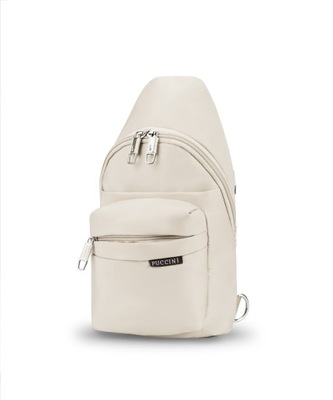 Plecak Na Jedno Ramię PUCCINI Sling Bag Beżowy TM243-6A
