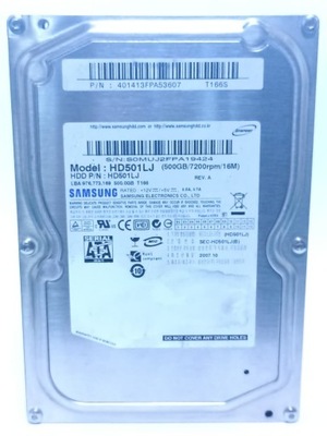 Dysk SAMSUNG HD501LJ 500GB 3323