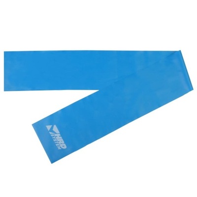 HRD GUMA DO ĆWICZEŃ AEROBIC FITNESS POWER 120cm x 15cm x 0.55mm NIEBIESKA