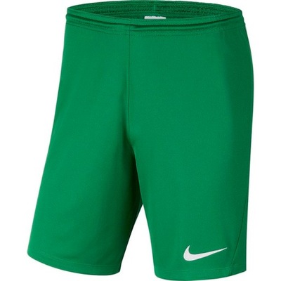 Spodenki treningowe Nike Park JR zielony r. L