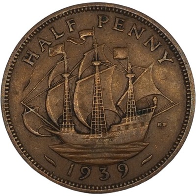 HALF PENNY 1939