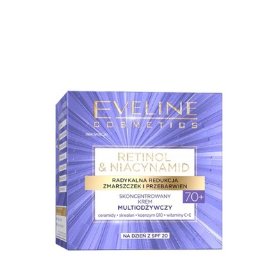 Eveline Cosmetics Retinol&Niacynamid krem 70+ Multiodżywczy