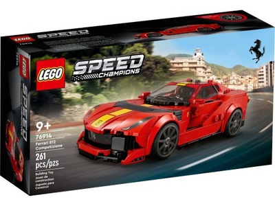 LEGO SPEED CHAMPIONS 76914 FERRARI 812 COMPETIZIONE MODEL AUTA 261 KLOCKÓW
