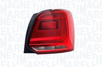 Лампа задняя vw polo v 09- 6c0945095 левая фото №1