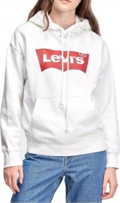 Levi's Graphic Standard Hoodie 184870024 białe M