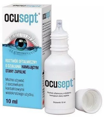 Ocusept, krople do oczu, 10 ml