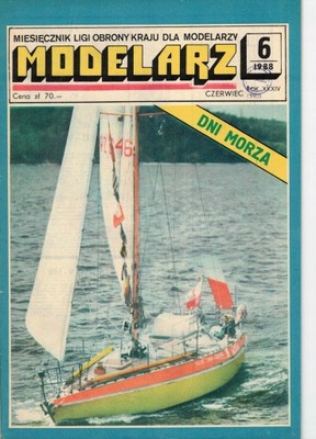 Modelarz 6/1988 jacht MAZUREK