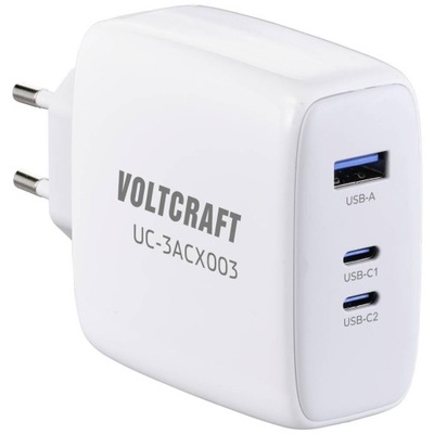 DISPOSITIVO DE CARGA USB VOLTCRAFT GAN 120W 5A  