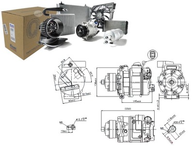 Компрессор кондиционера audi r8 spyder 5.2 fsi quat фото №1