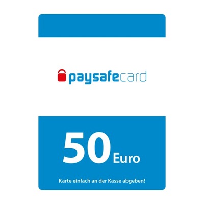Karta PaySafeCard 50€