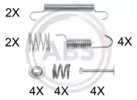 RESORTES ZAPATAS HYUNDAI GETZ 02-09  