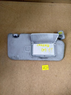 Захист сонцезахисна права козирок пасажира kia carens фото №1