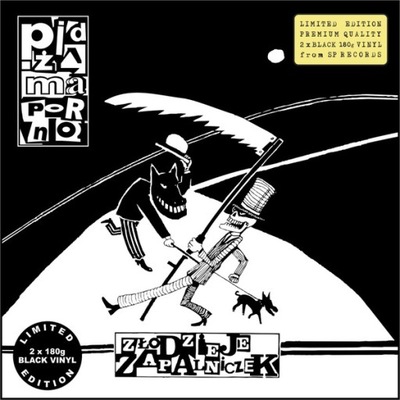 PIDŻAMA PORNO - ZŁODZIEJE ZAPALNICZEK BLACK VINYL