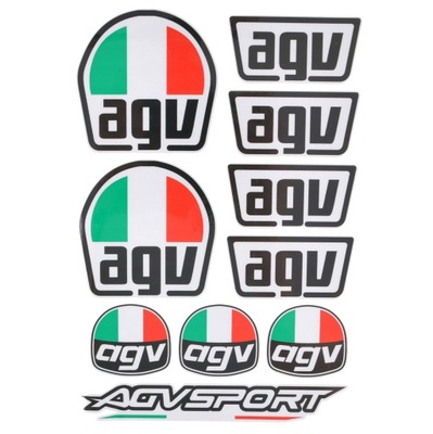 NAKLEJKI NA MOTOR MOTOCYKL ROWER AGV AGVSPORT