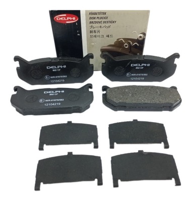 Delphi lp802 набор тормозных колодок тормозных, тормоза дисковые фото №1