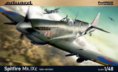 Spitfire Mk. IXc late version Eduard 8281 skala 1/48