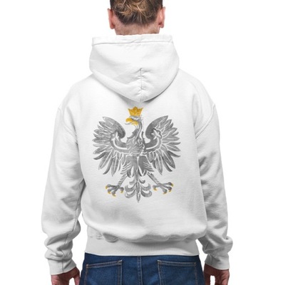 BLUZA Z KAPTUREM PATRIOTYCZNA ORZEŁ POLSKI