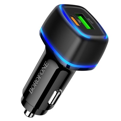 Ładowarka samochodowa USB 3.1 typ C Borofone