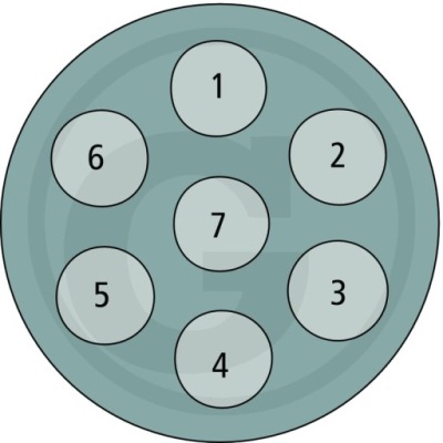 Hella разъём 4558jb 001943041 фото №1