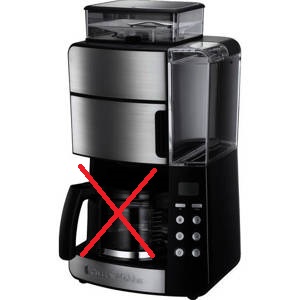 Ekspres przelewowy Russell Hobbs Grind & Brew BRAK DZBANKA