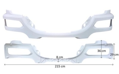 Daf lf 55 euro6 ремінь передній бампер панель фари 1706961 фото №1