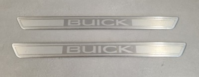 Накладки накладки порог хром пороговые buick regal фото №1