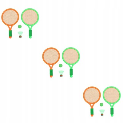 3 zestawy Dla dzieci zestaw Badminton tenis